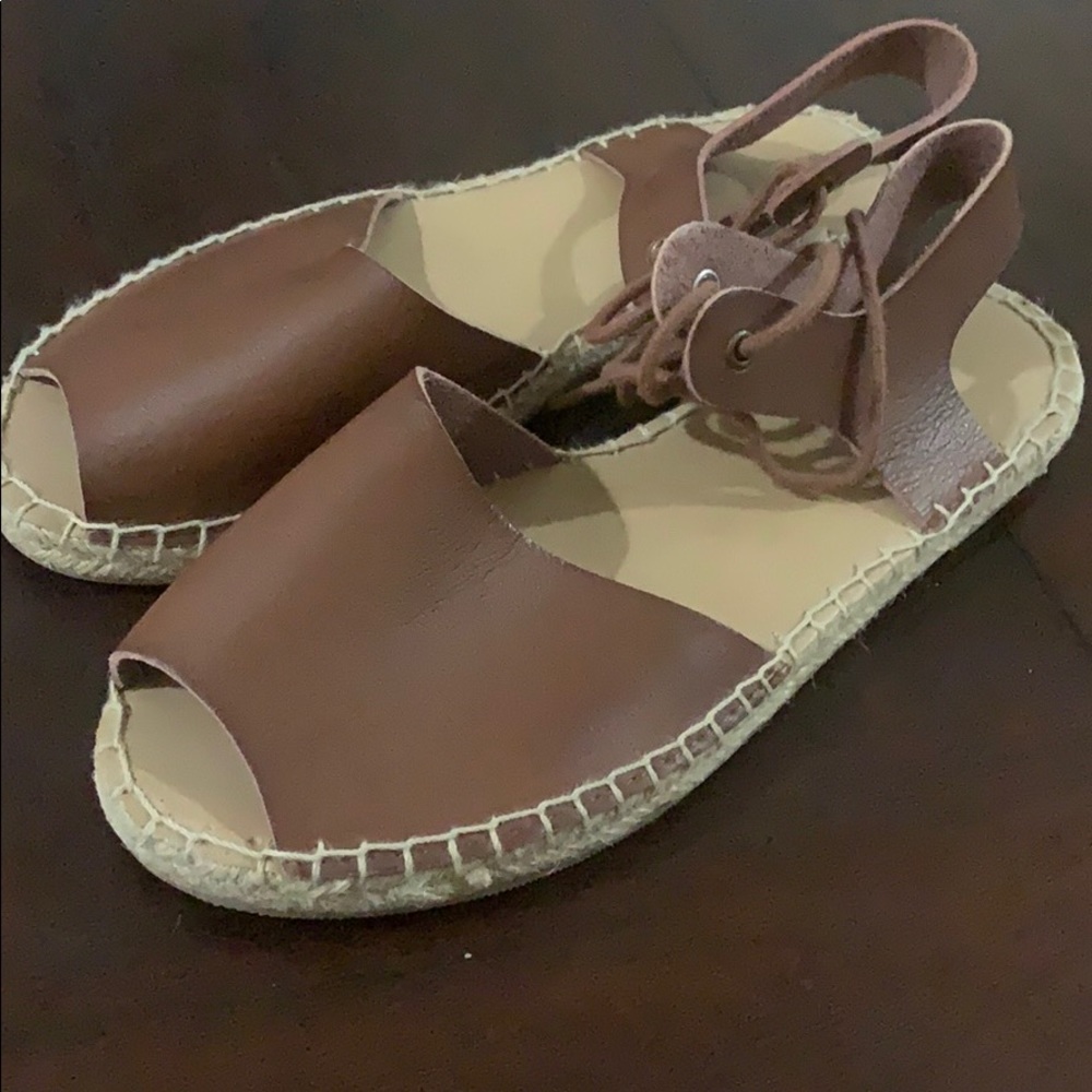 Size 4 Espadrille sandals